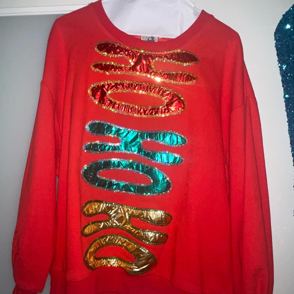 Queen of Sparkles Christmas Sweatshirt